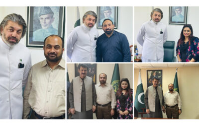 Team E-Commerce Galaxy met with State Minister Parliamentary, Mr. Ali Muhammad Khan, and Senator, Dr. Shahzad Waseem