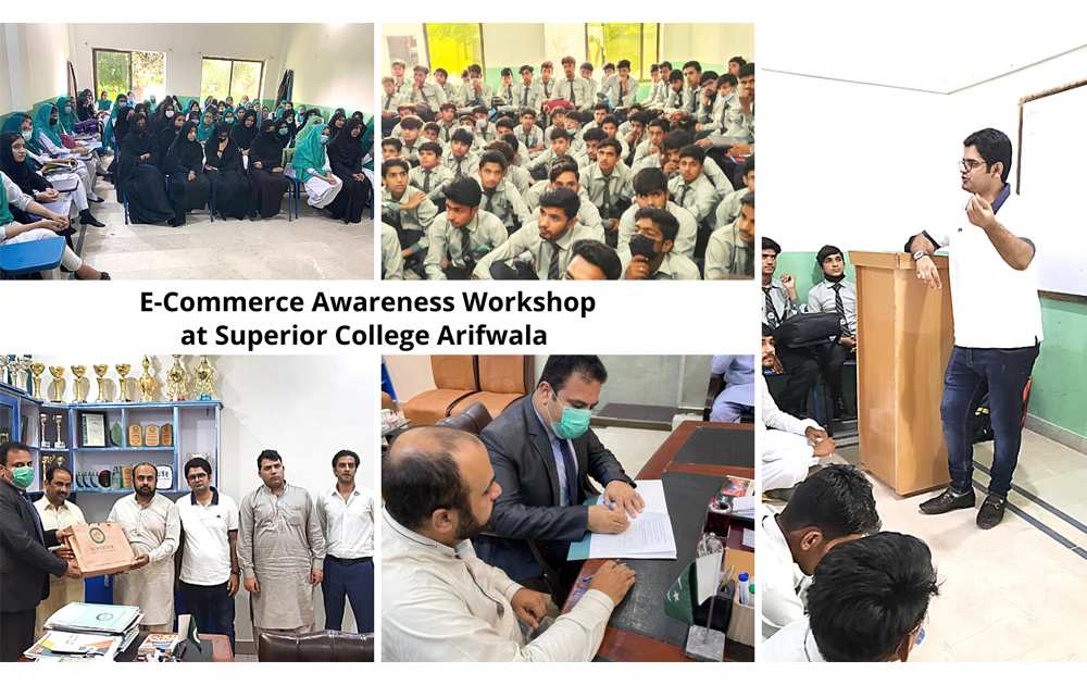 E-Commerce Awareness Workshop at Superior College Arifwala