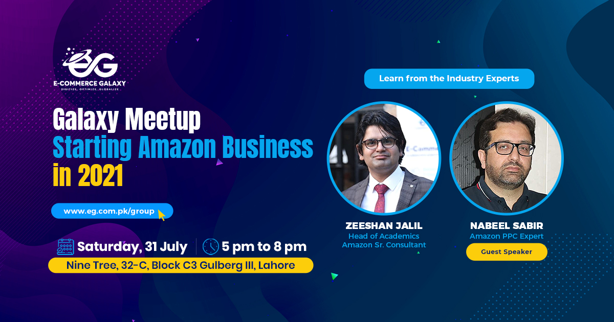 Amazon Meetup In Lahore Learn from the Industry Experts Galaxy