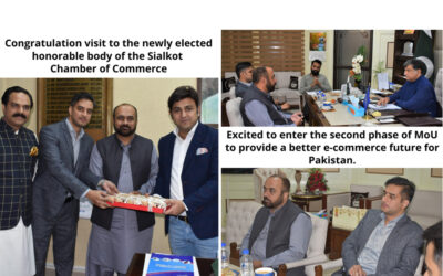Congratulation visit to the newly elected honorable body of the Sialkot Chamber of Commerce
